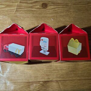 Little McDonalds Lot Mini toys (X3)
